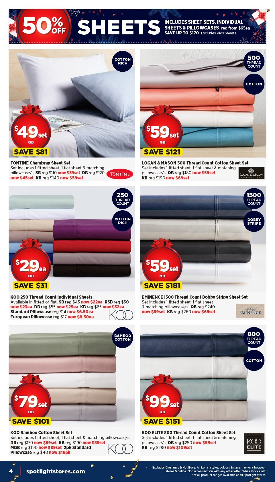 Spotlight catalogue - 6 Dec 2023 - 24 Dec 2023. Page 4