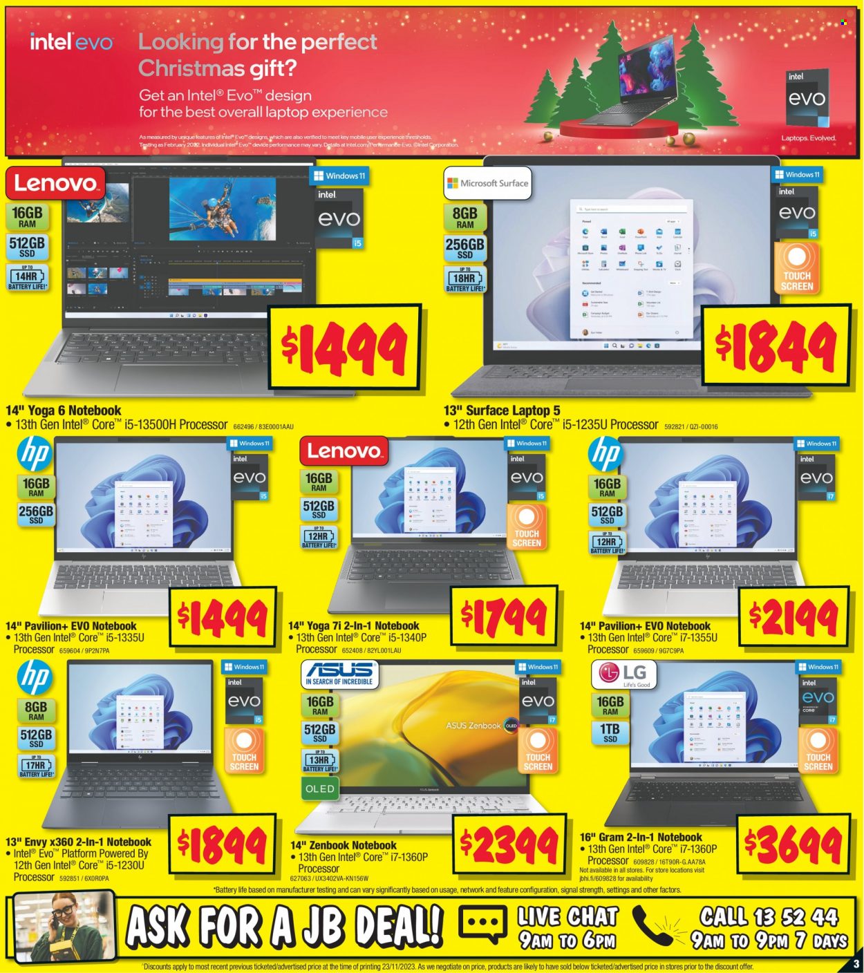 JB Hi-Fi catalogue - 7 Dec 2023 - 24 Dec 2023. Page 3