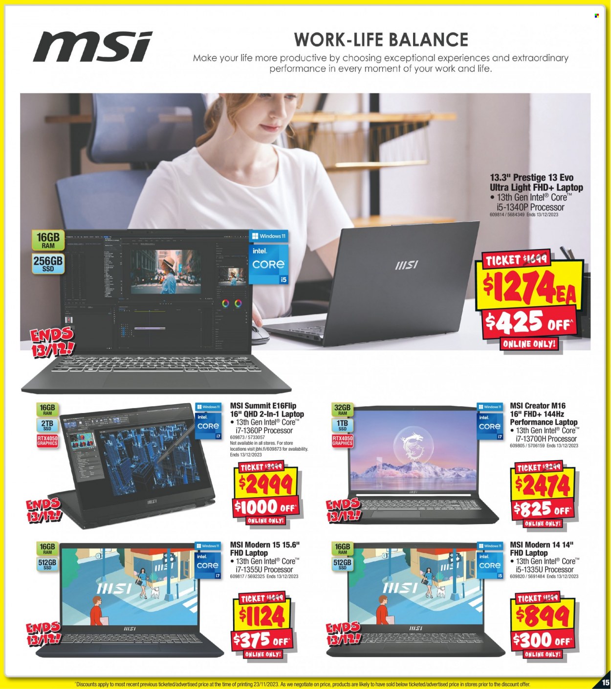 JB Hi-Fi catalogue - 7 Dec 2023 - 24 Dec 2023. Page 15
