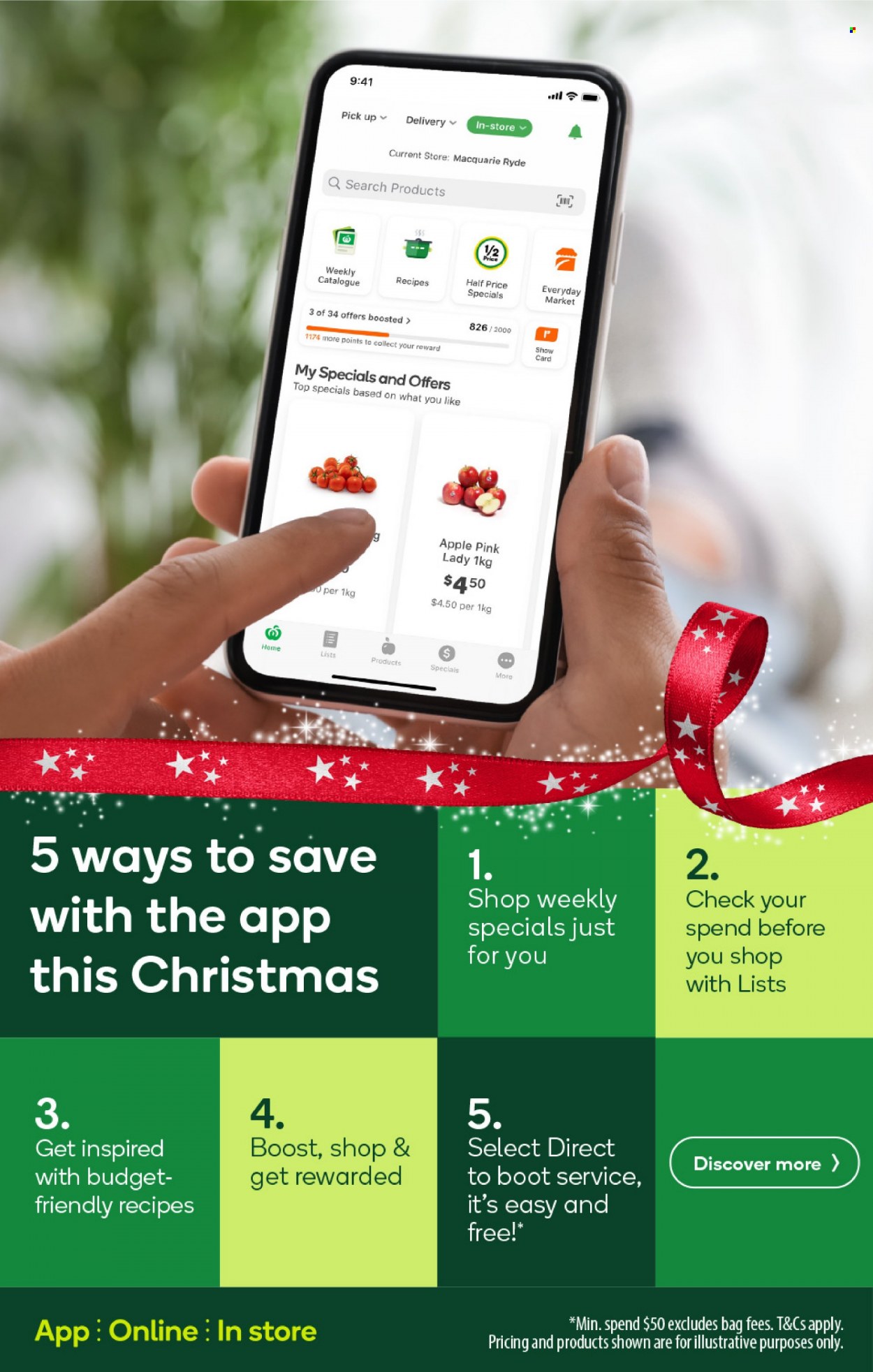 Woolworths catalogue - 13 Dec 2023 - 19 Dec 2023. Page 49