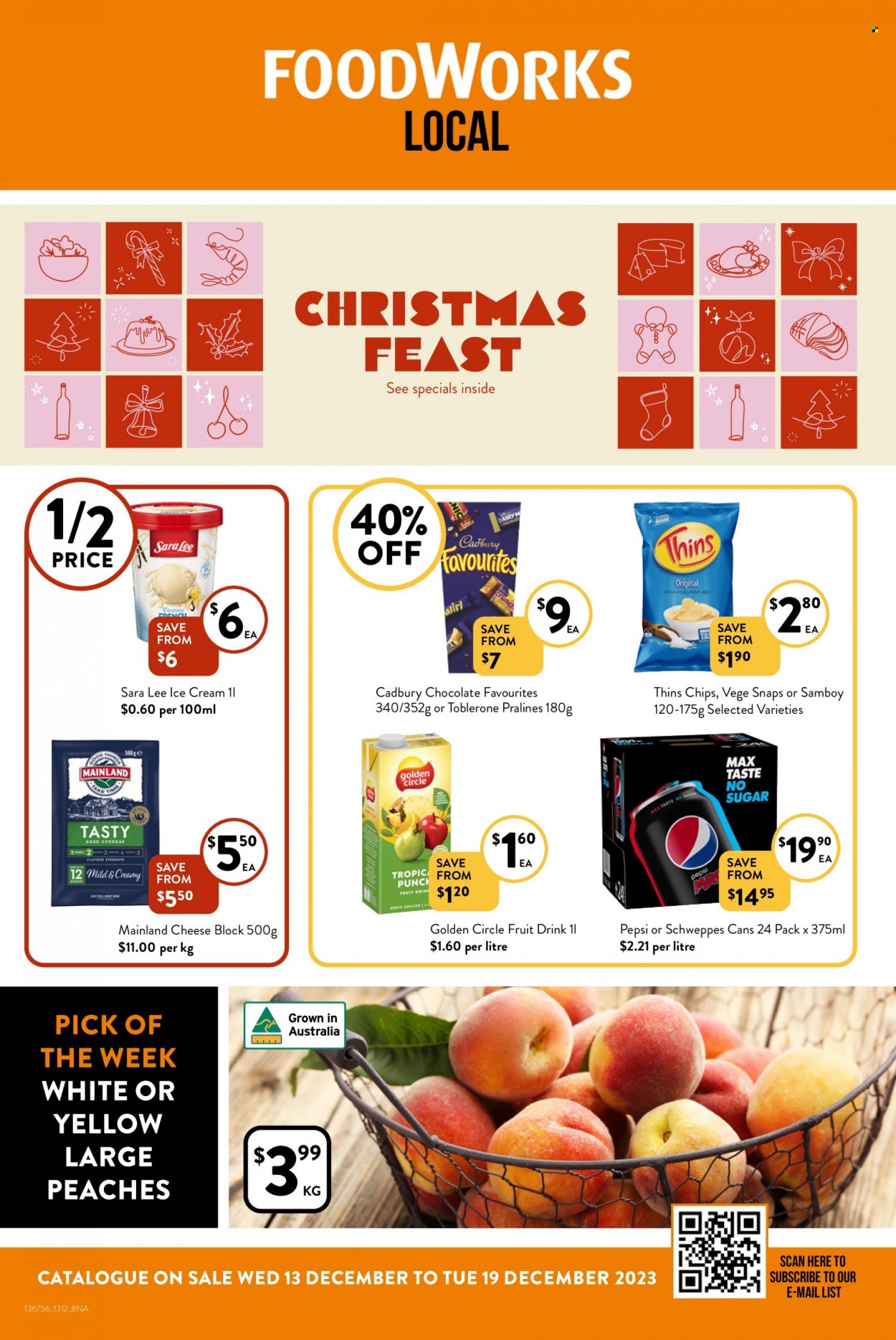 Foodworks catalogue - 13 Dec 2023 - 19 Dec 2023. Page 1