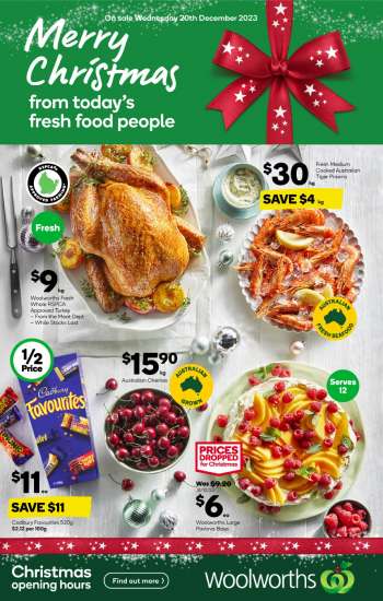 Woolworths Catalogue - 20 Dec 2023 - 26 Dec 2023.