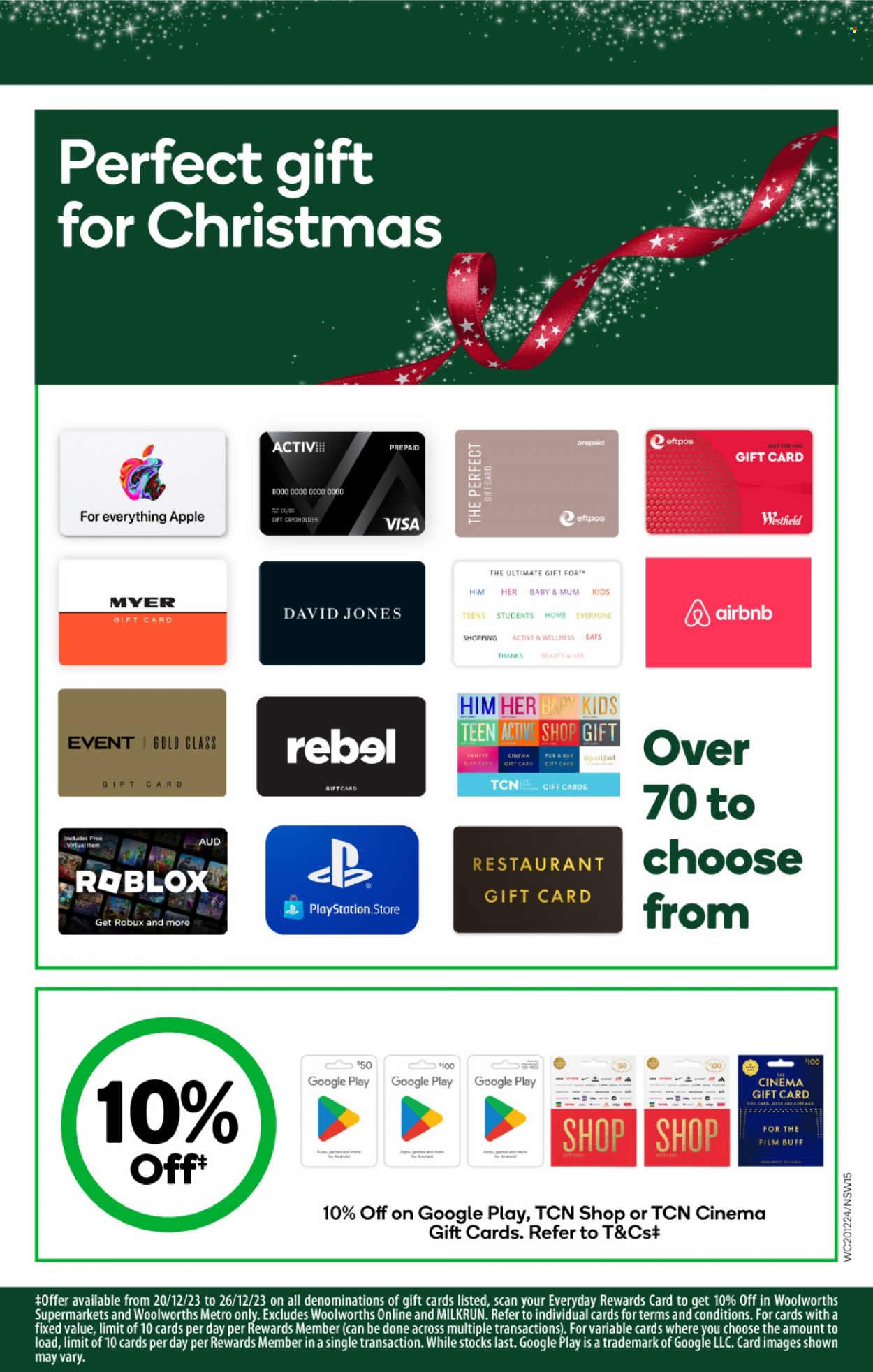 Woolworths catalogue - 20 Dec 2023 - 26 Dec 2023. Page 15