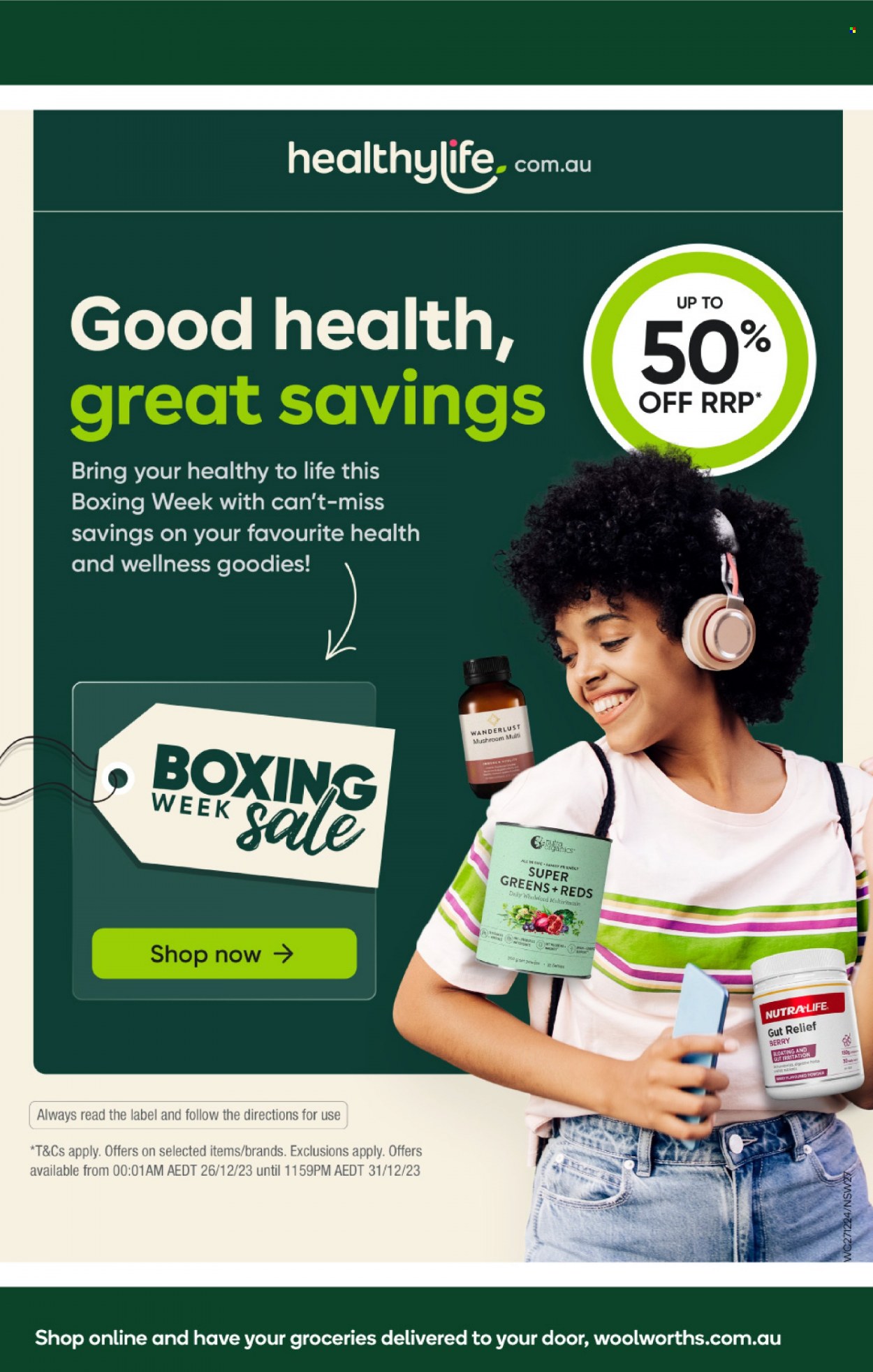Woolworths catalogue - 27 Dec 2023 - 2 Jan 2024. Page 27
