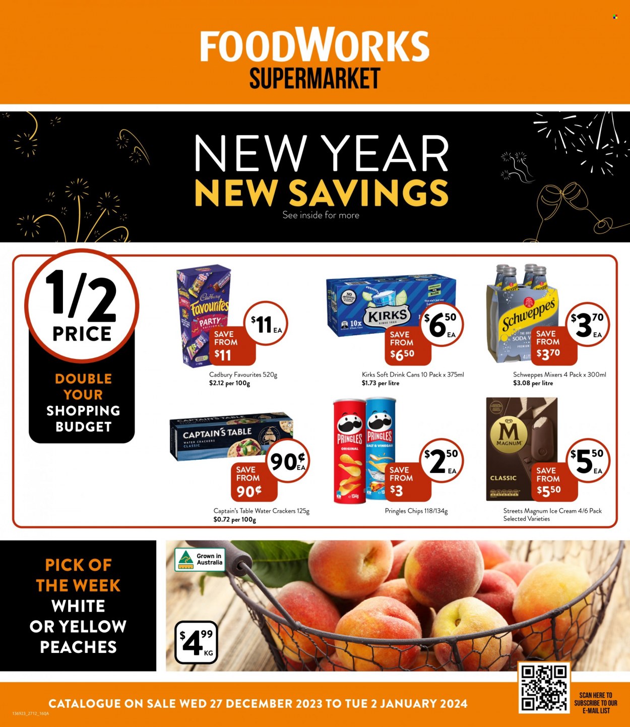 Foodworks catalogue - 27 Dec 2023 - 2 Jan 2024. Page 1