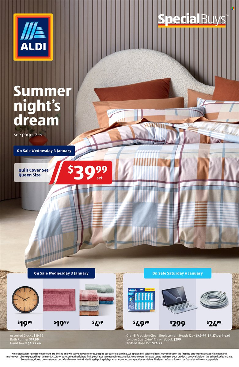ALDI catalogue - 3 Jan 2024 - 9 Jan 2024. Page 1