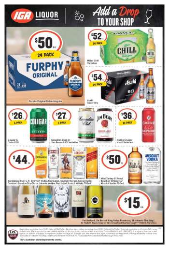 IGA LIQUOR Catalogue - 3 Jan 2024 - 9 Jan 2024.
