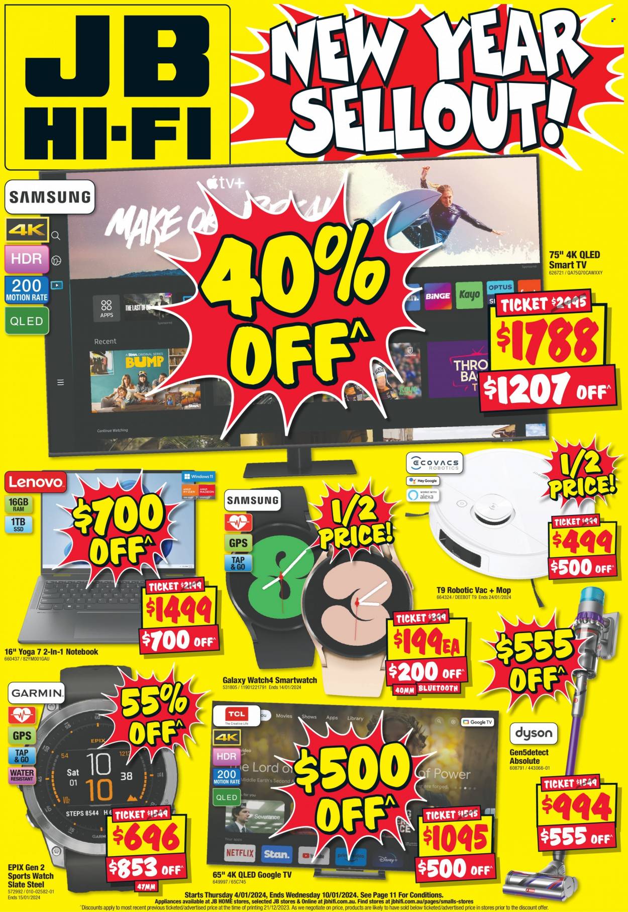 JB Hi-Fi catalogue - 4 Jan 2024 - 10 Jan 2024. Page 1