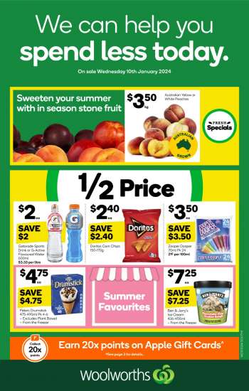 Woolworths Catalogue - 10 Jan 2024 - 16 Jan 2024.