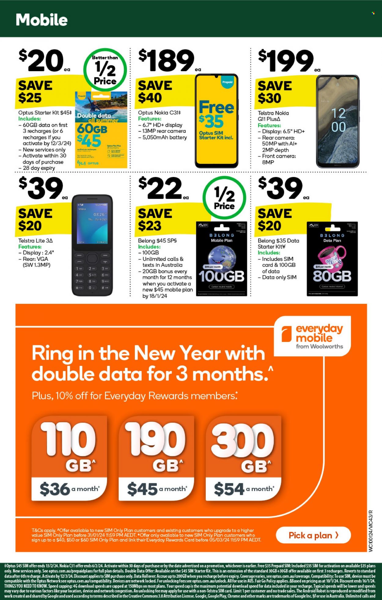 Woolworths catalogue - 10 Jan 2024 - 16 Jan 2024. Page 43