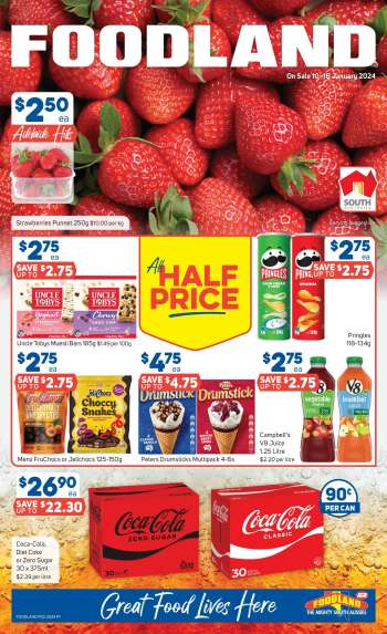 Foodland Catalogue - 10 Jan 2024 - 16 Jan 2024.