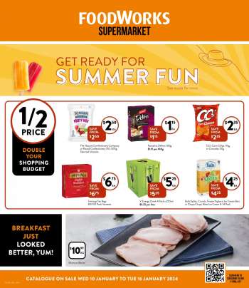 Foodworks Catalogue - 10 Jan 2024 - 16 Jan 2024.