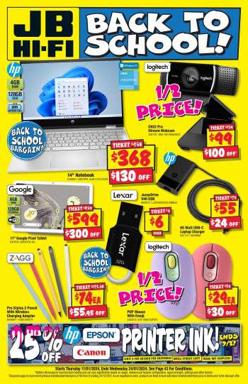 JB Hi-Fi Catalogue - 11 Jan 2024 - 24 Jan 2024.