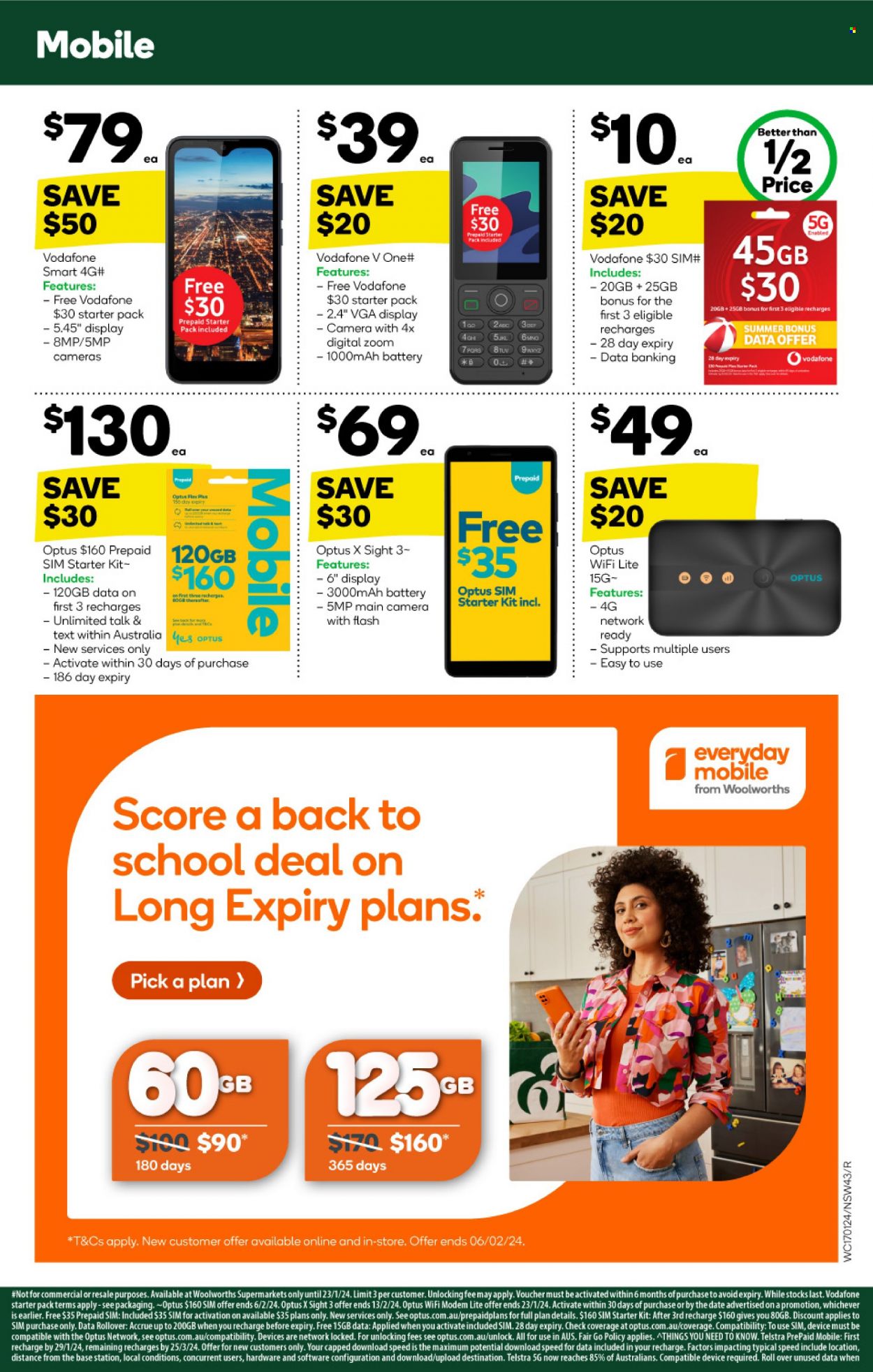 Woolworths catalogue - 17 Jan 2024 - 23 Jan 2024. Page 43