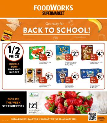 Foodworks Catalogue - 17 Jan 2024 - 23 Jan 2024.