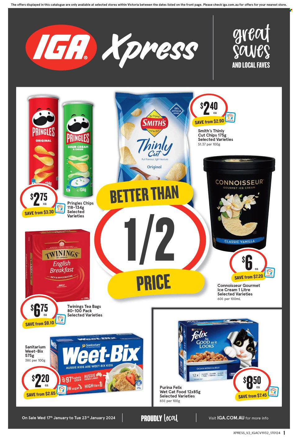 IGA Xpress catalogue - 17 Jan 2024 - 23 Jan 2024. Page 1