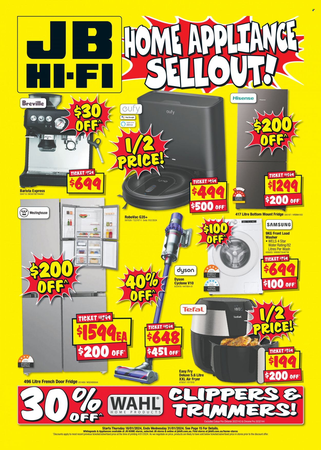 JB Hi-Fi catalogue - 18 Jan 2024 - 31 Jan 2024. Page 1