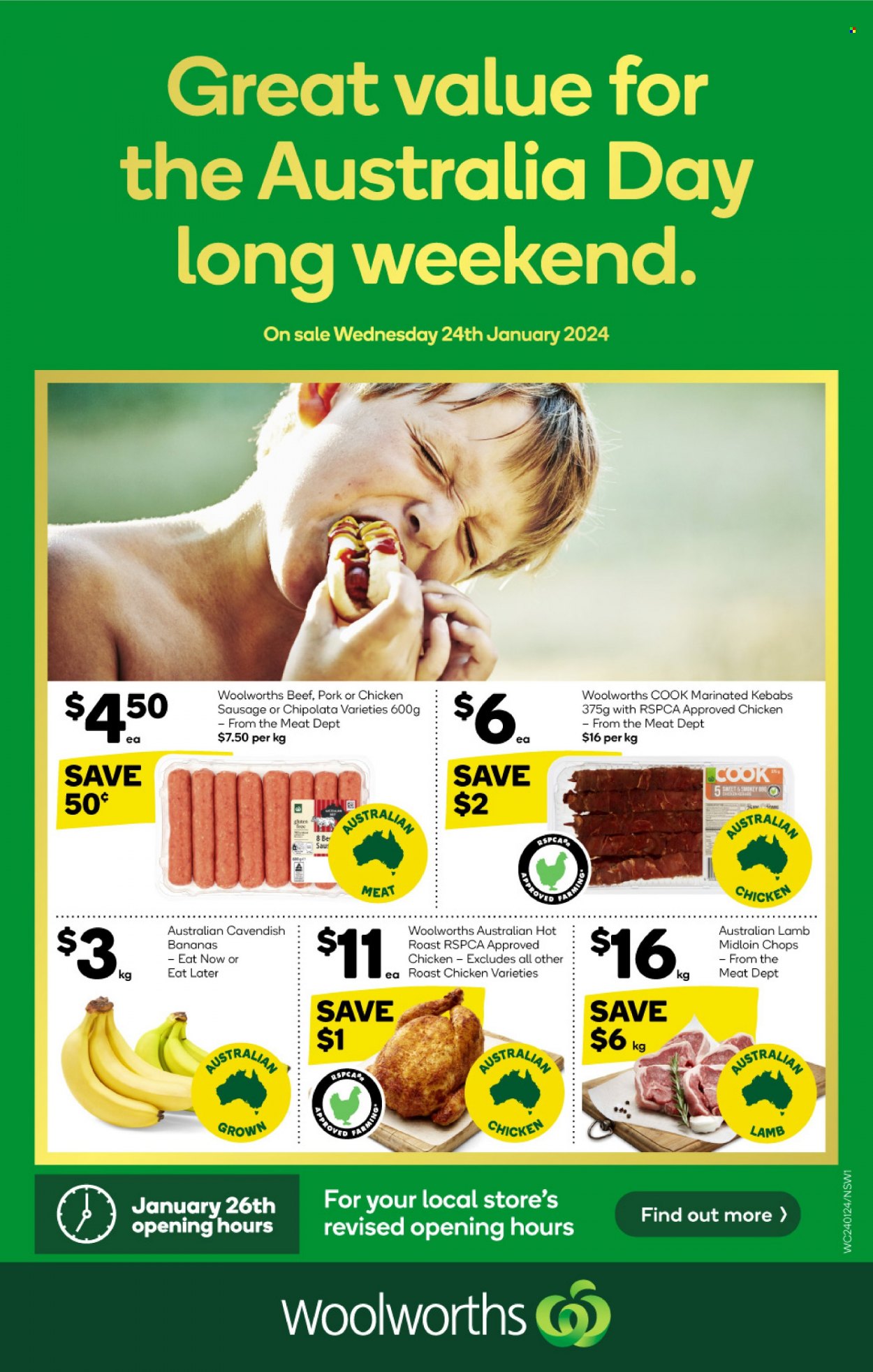Woolworths catalogue - 24 Jan 2024 - 30 Jan 2024. Page 1