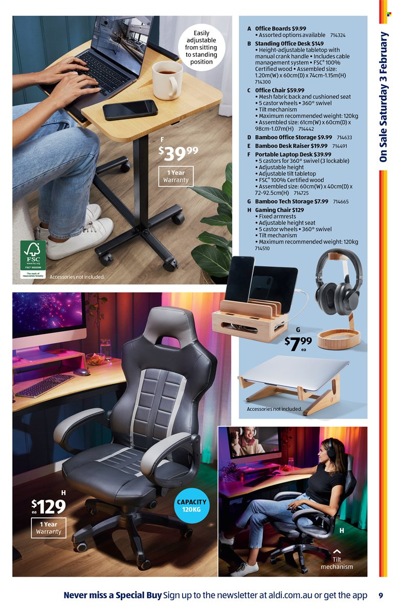 ALDI catalogue - 31 Jan 2024 - 6 Feb 2024. Page 9