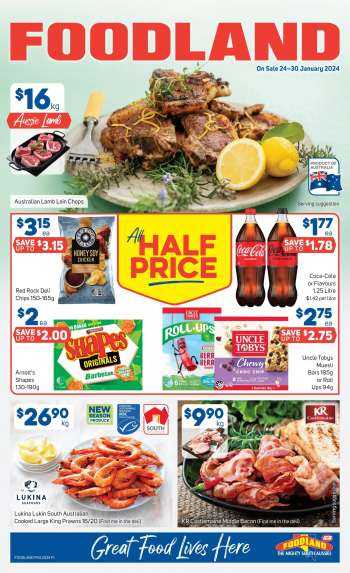 Foodland Catalogue - 24 Jan 2024 - 30 Jan 2024.