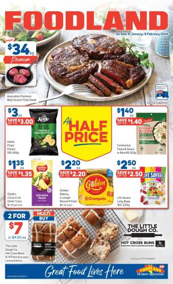 Foodland Catalogue - 31 Jan 2024 - 6 Feb 2024.
