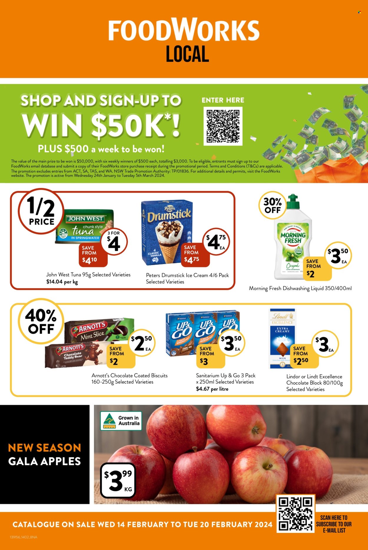 Foodworks catalogue - 14 Feb 2024 - 20 Feb 2024. Page 1