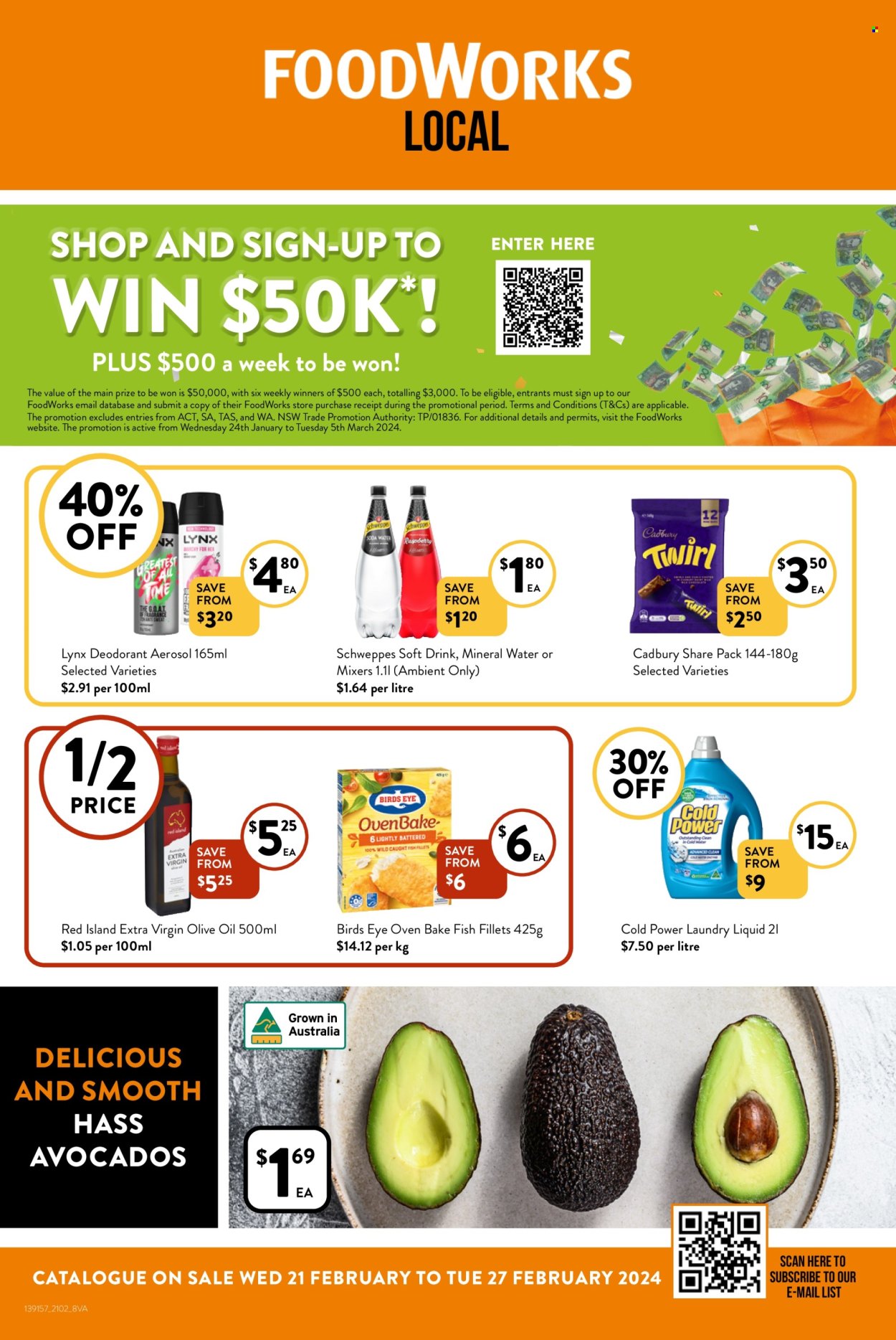 Foodworks catalogue - 21 Feb 2024 - 27 Feb 2024. Page 1