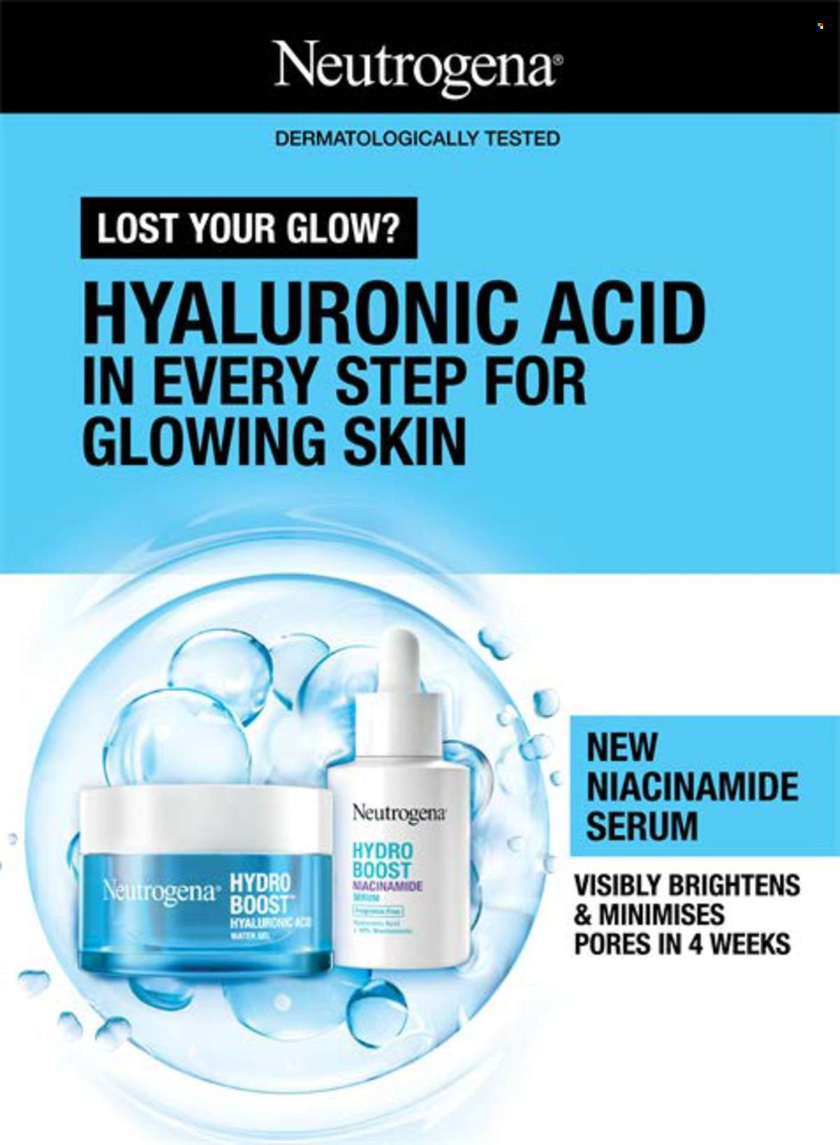 thumbnail - Priceline Pharmacy Catalogue - 22 Feb 2024 - 22 May 2024 - Sales products - Neutrogena, serum, Niacinamide. Page 66.