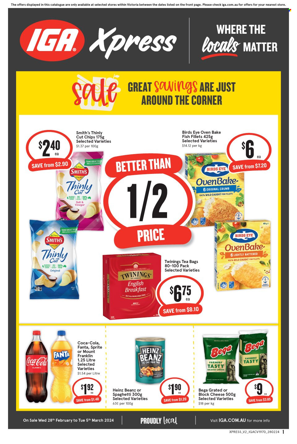 IGA Xpress catalogue - 28 Feb 2024 - 5 Mar 2024. Page 1