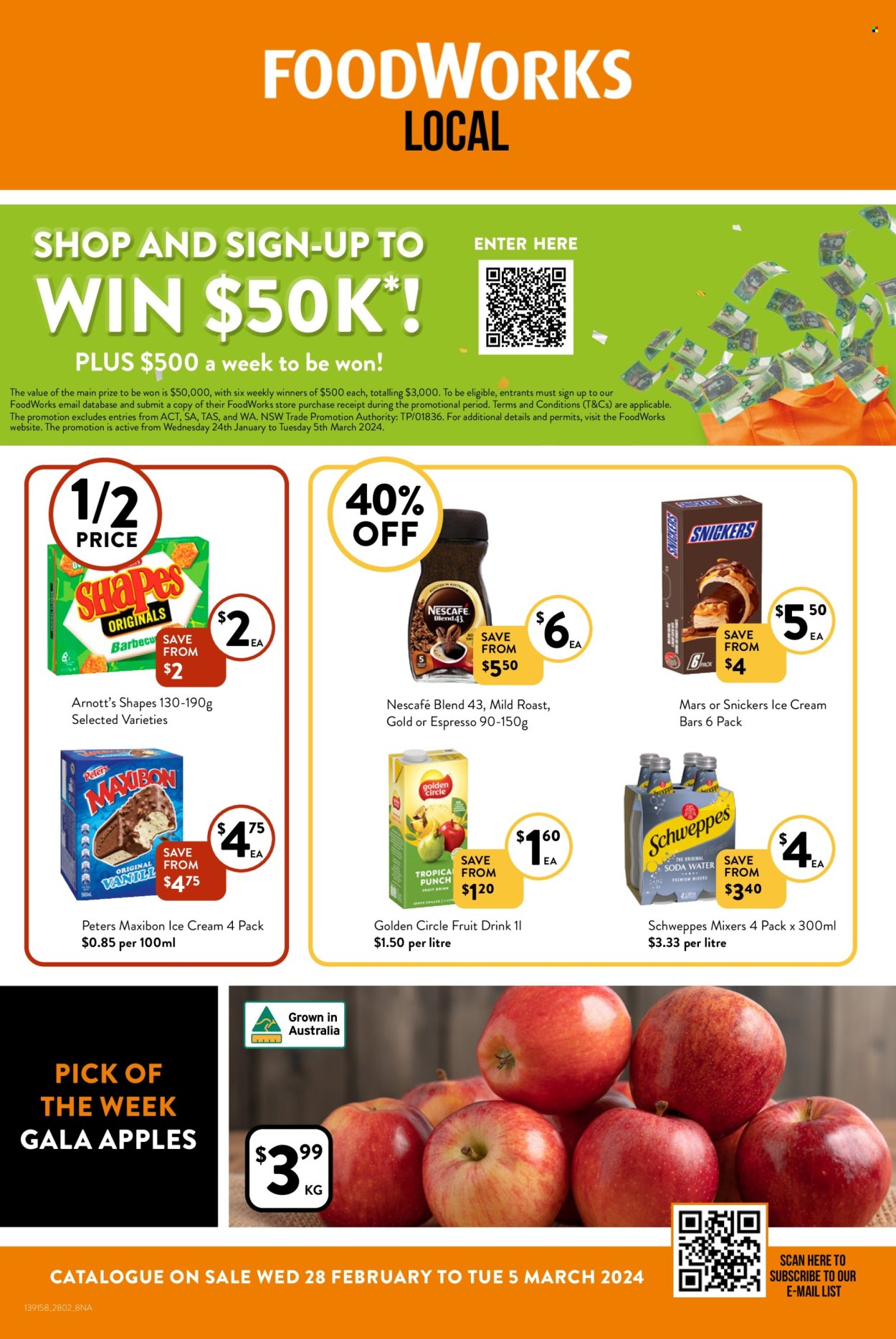 Foodworks catalogue - 28 Feb 2024 - 5 Mar 2024. Page 1