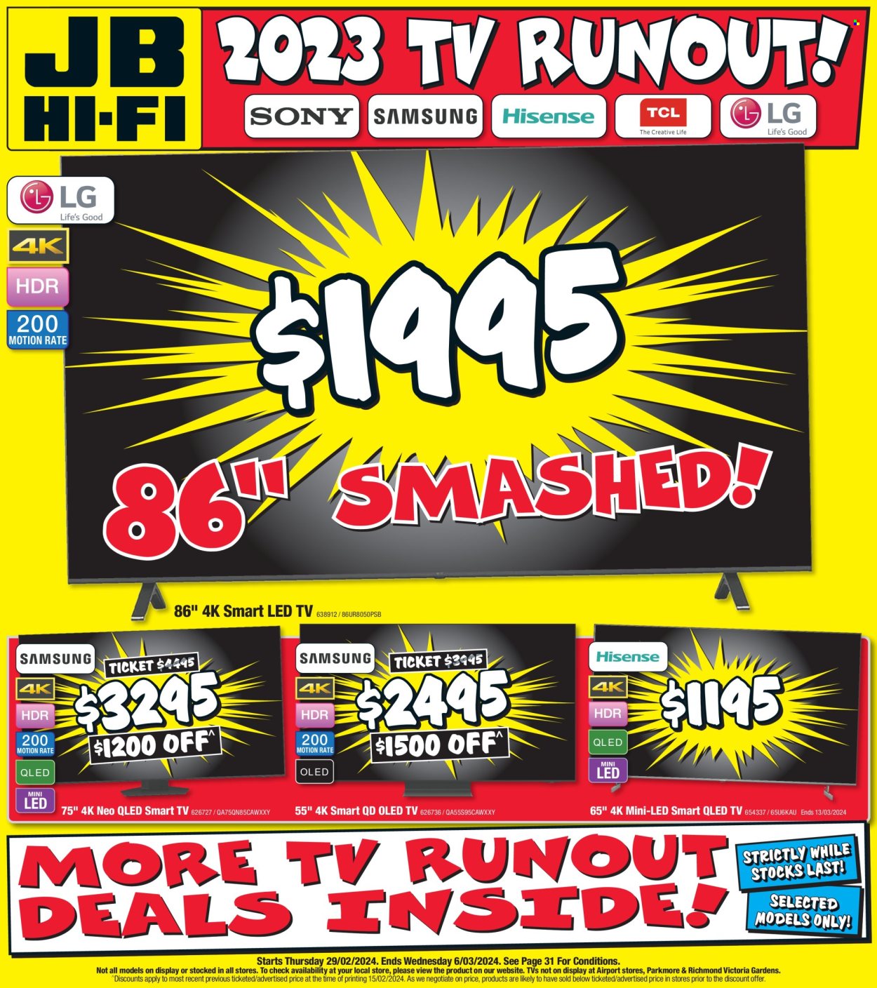 JB Hi-Fi catalogue - 29 Feb 2024 - 6 Mar 2024. Page 1