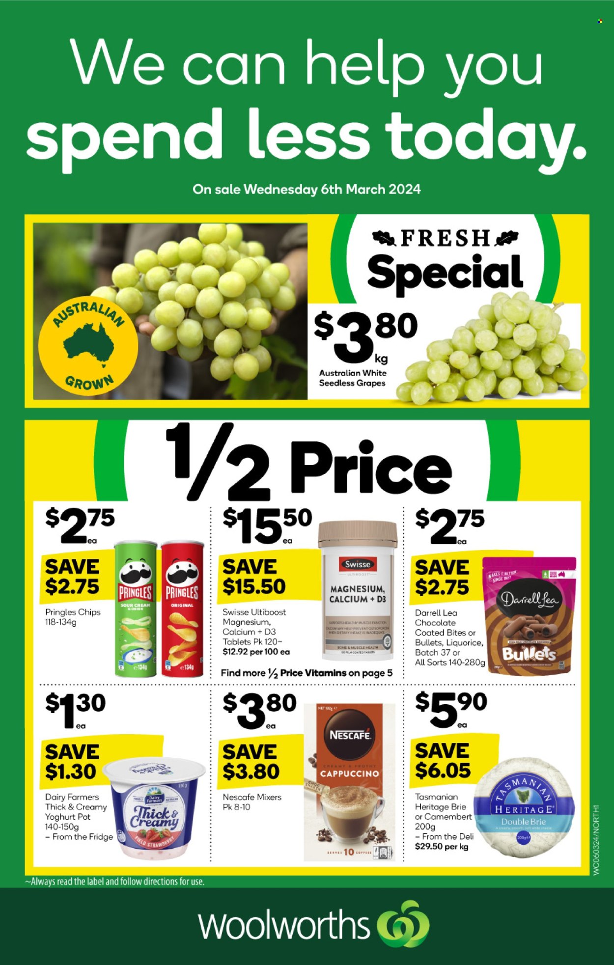 Woolworths catalogue - 6 Mar 2024 - 12 Mar 2024. Page 1