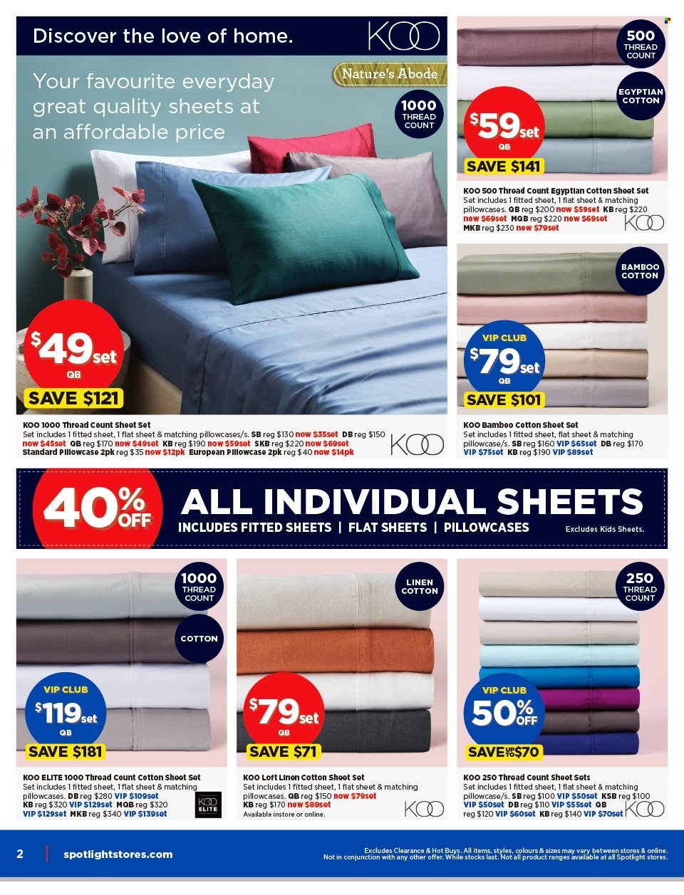 Spotlight catalogue - 7 Mar 2024 - 20 Mar 2024. Page 2