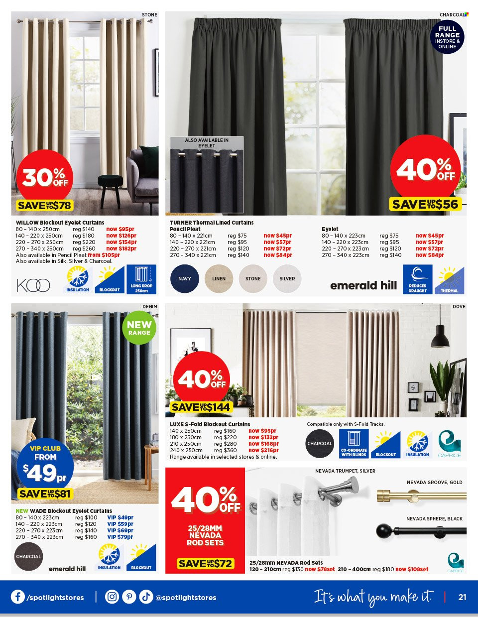 Spotlight catalogue - 7 Mar 2024 - 20 Mar 2024. Page 21