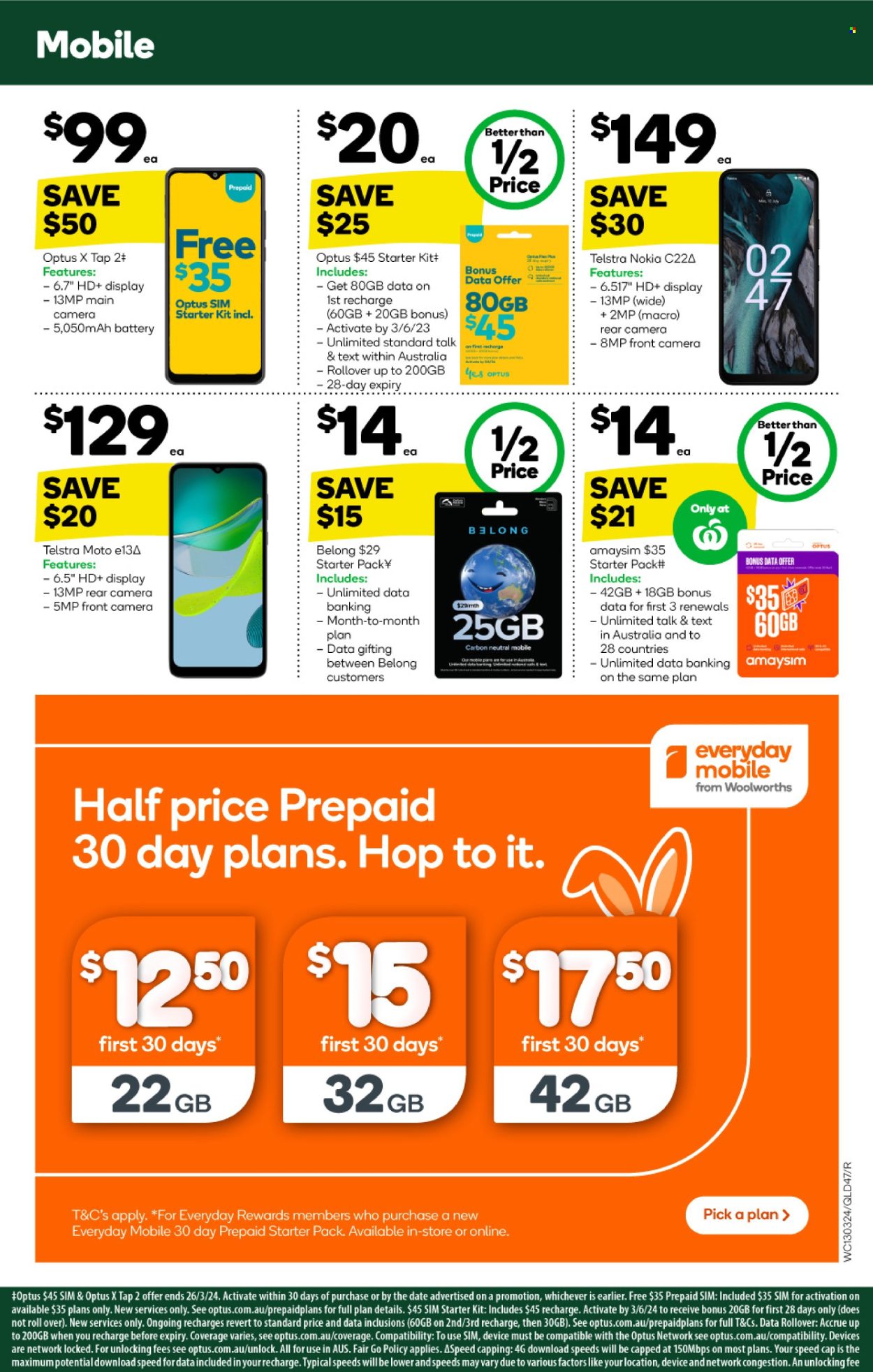Woolworths catalogue - 13 Mar 2024 - 19 Mar 2024. Page 47