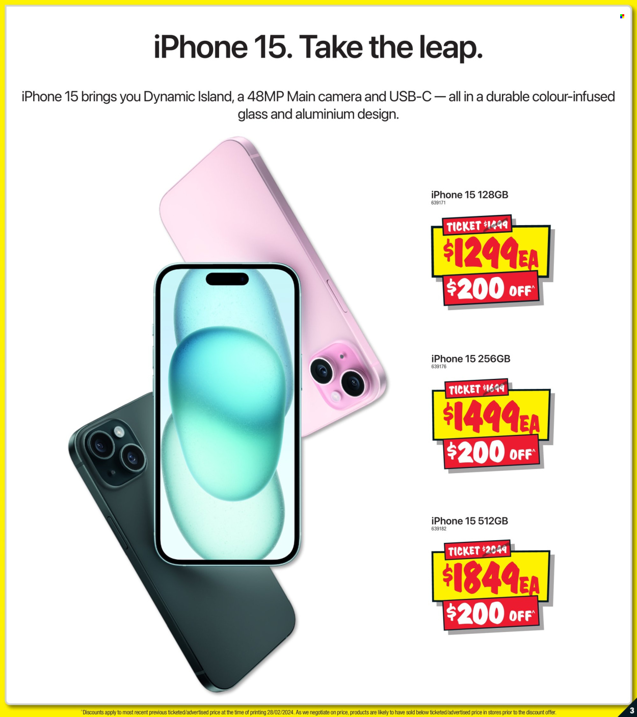 JB Hi-Fi catalogue - 7 Mar 2024 - 3 Apr 2024. Page 3