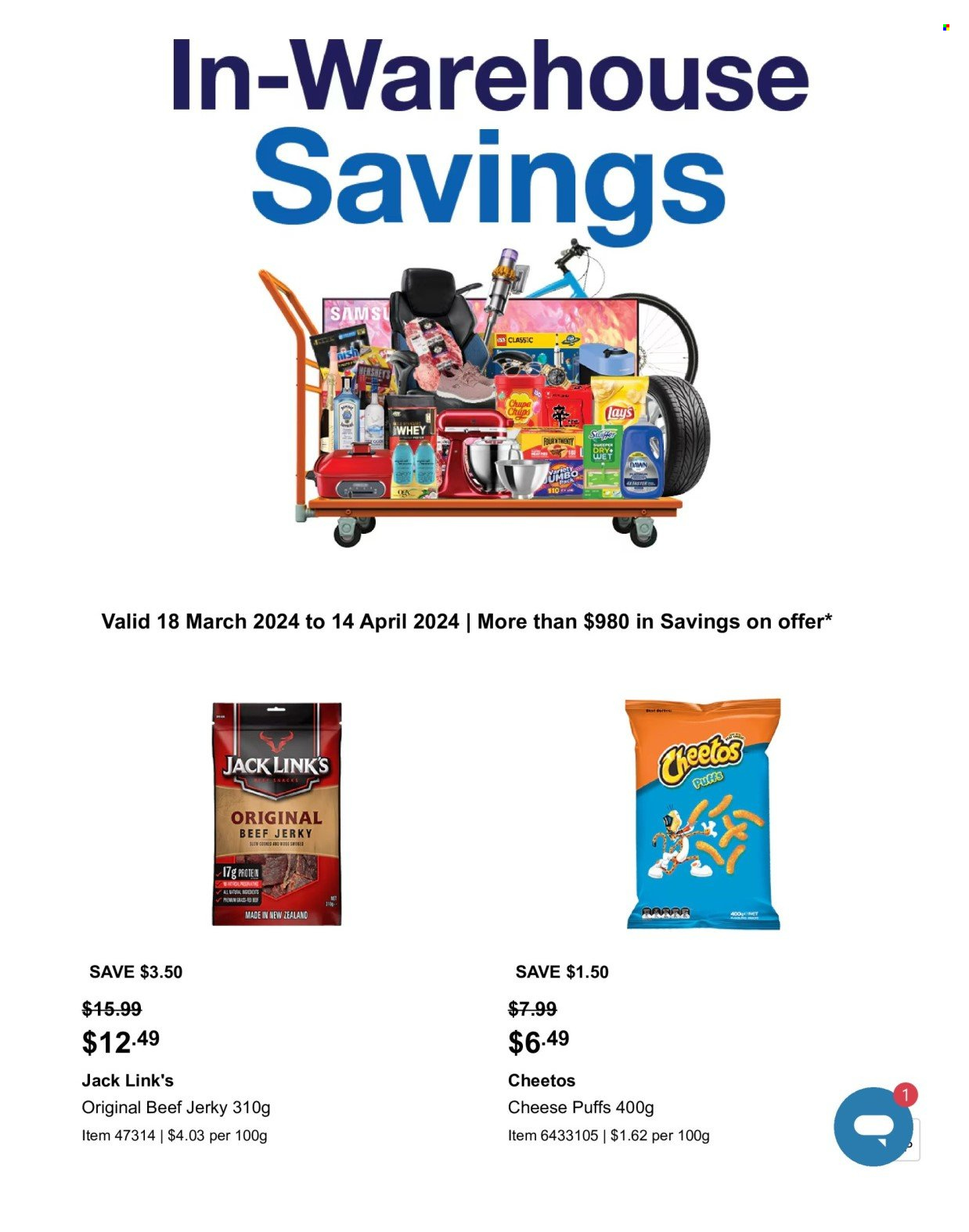 Costco catalogue - 18 Mar 2024 - 14 Apr 2024. Page 1