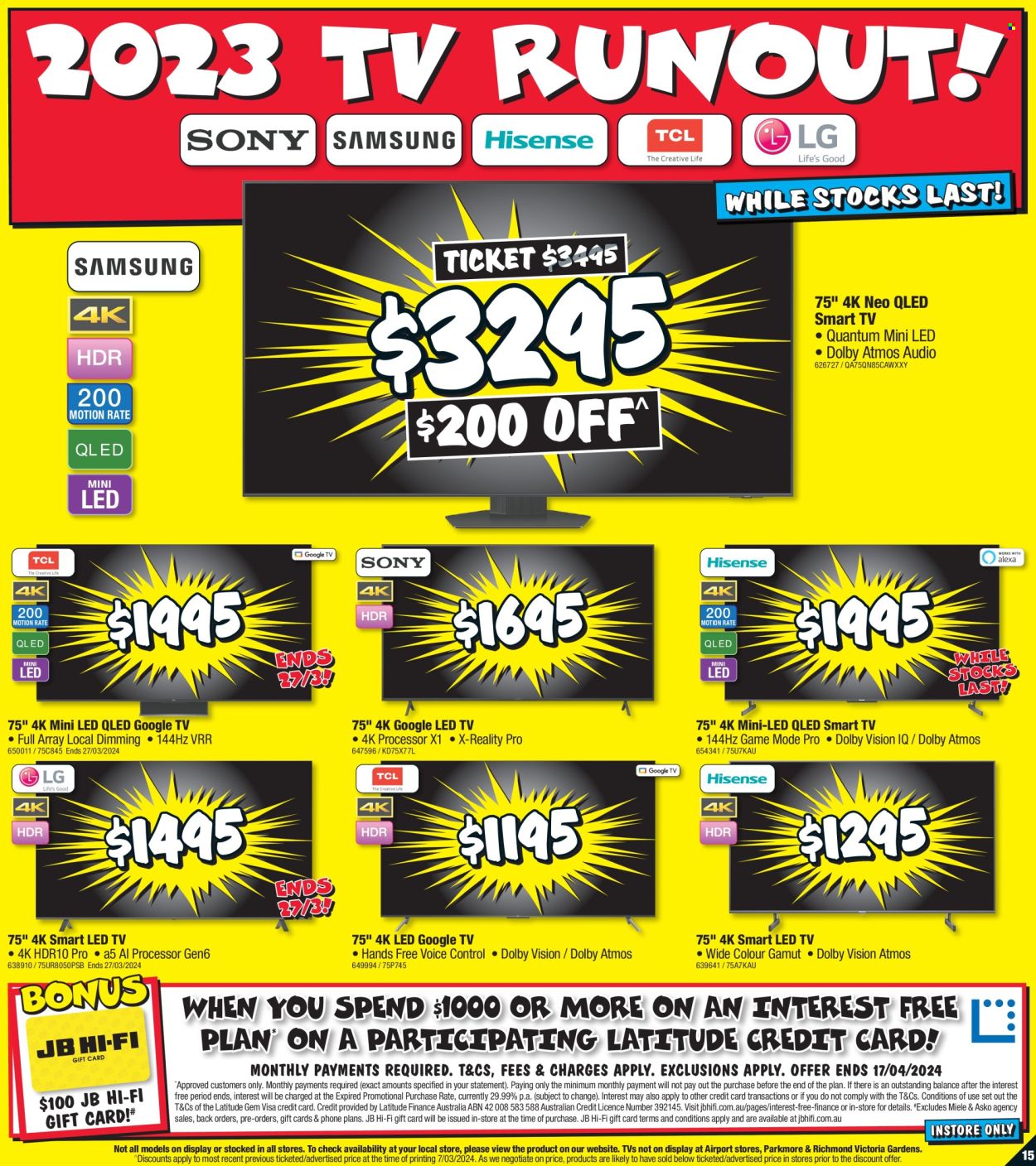 JB Hi-Fi catalogue - 21 Mar 2024 - 3 Apr 2024. Page 15