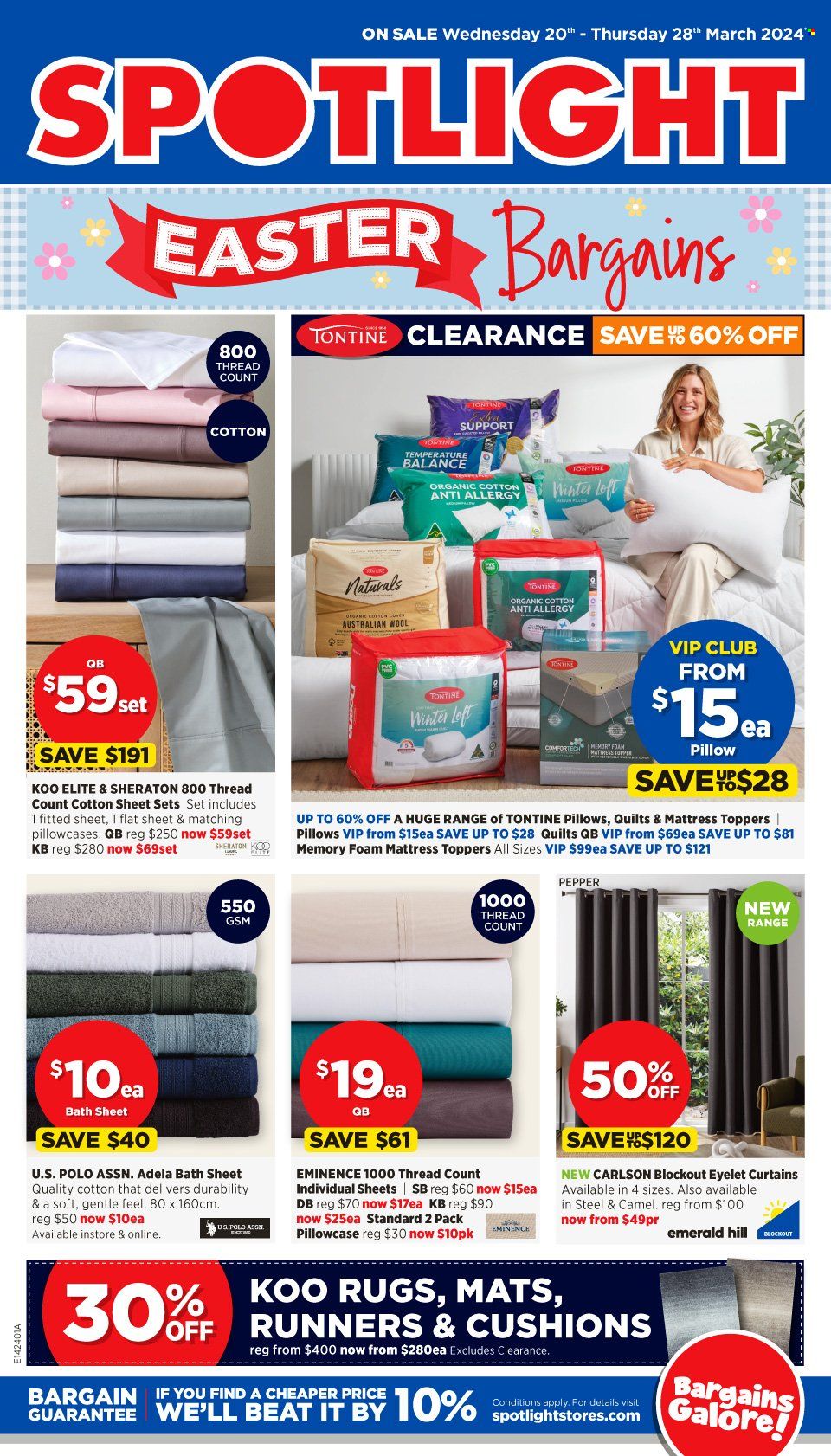 Spotlight catalogue - 20 Mar 2024 - 28 Mar 2024. Page 1