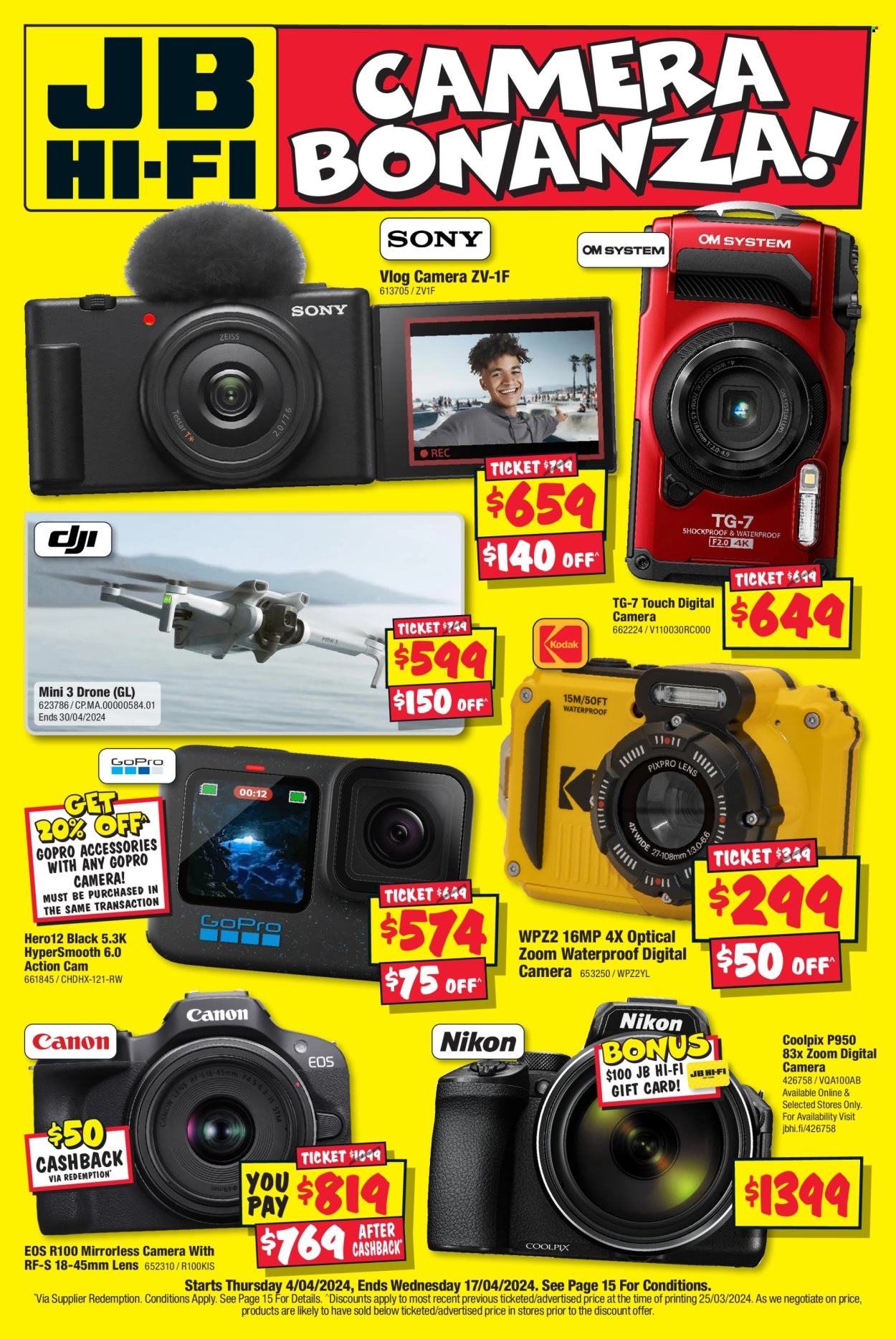 JB Hi-Fi catalogue - 4 Apr 2024 - 17 Apr 2024. Page 1