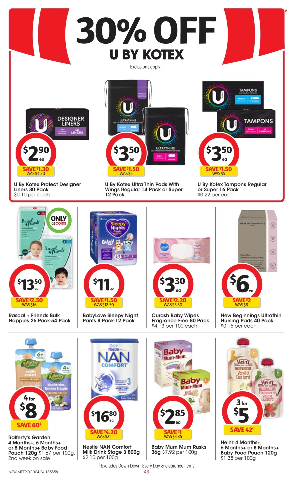 Coles catalogue - 10 Apr 2024 - 16 Apr 2024. Page 43