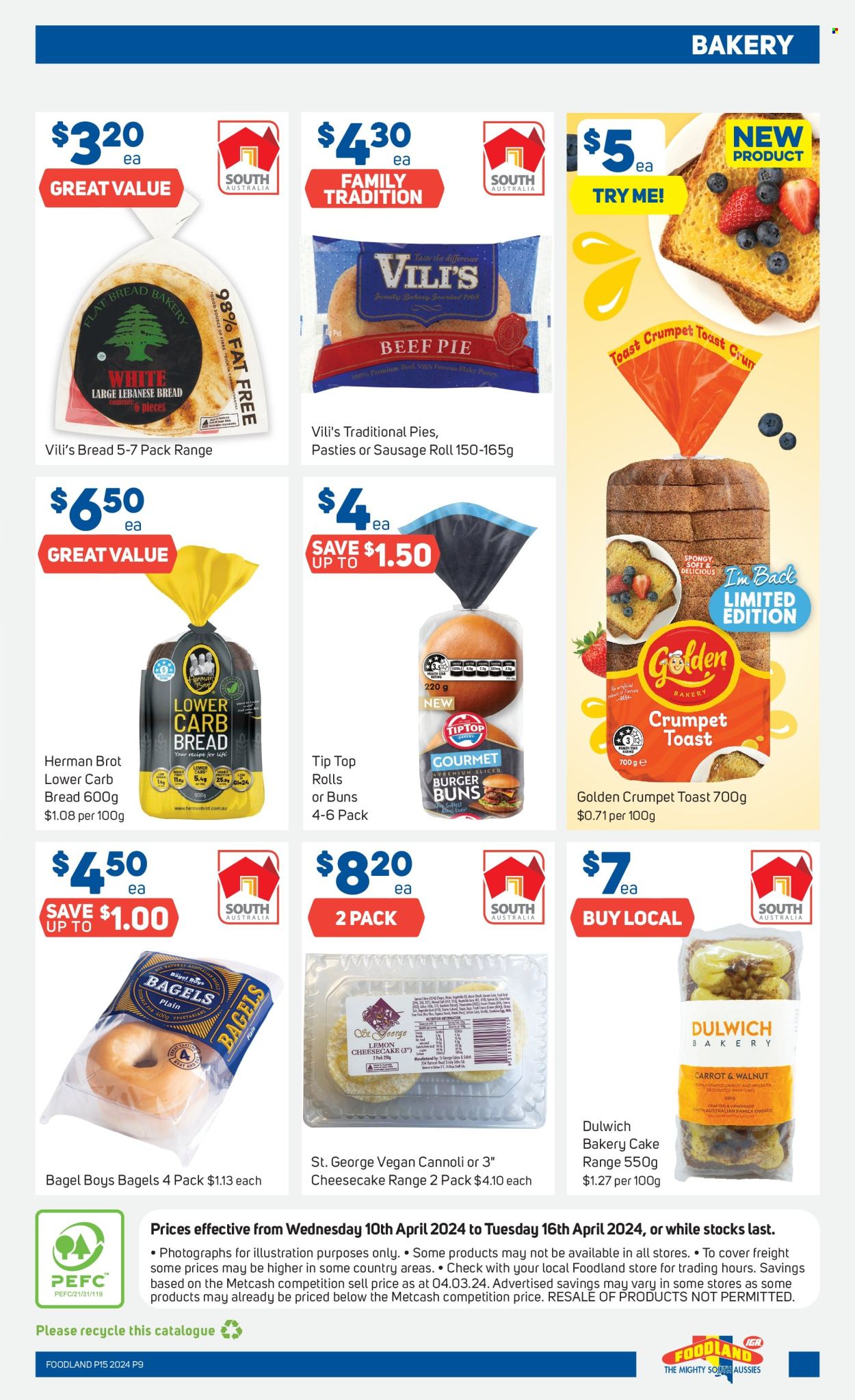 Foodland catalogue - 10 Apr 2024 - 16 Apr 2024. Page 9