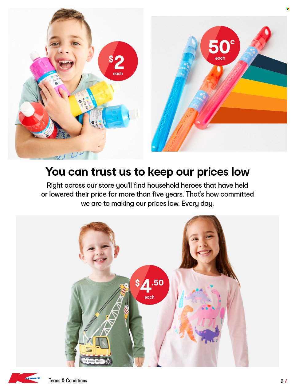 Kmart catalogue. Page 2