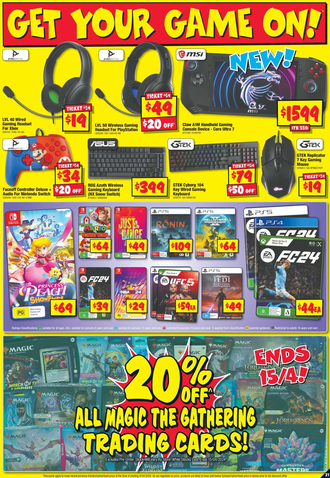 JB Hi-Fi catalogue - 11 Apr 2024 - 17 Apr 2024. Page 21