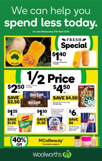 Woolworths Catalogue - 17 Apr 2024 - 23 Apr 2024.