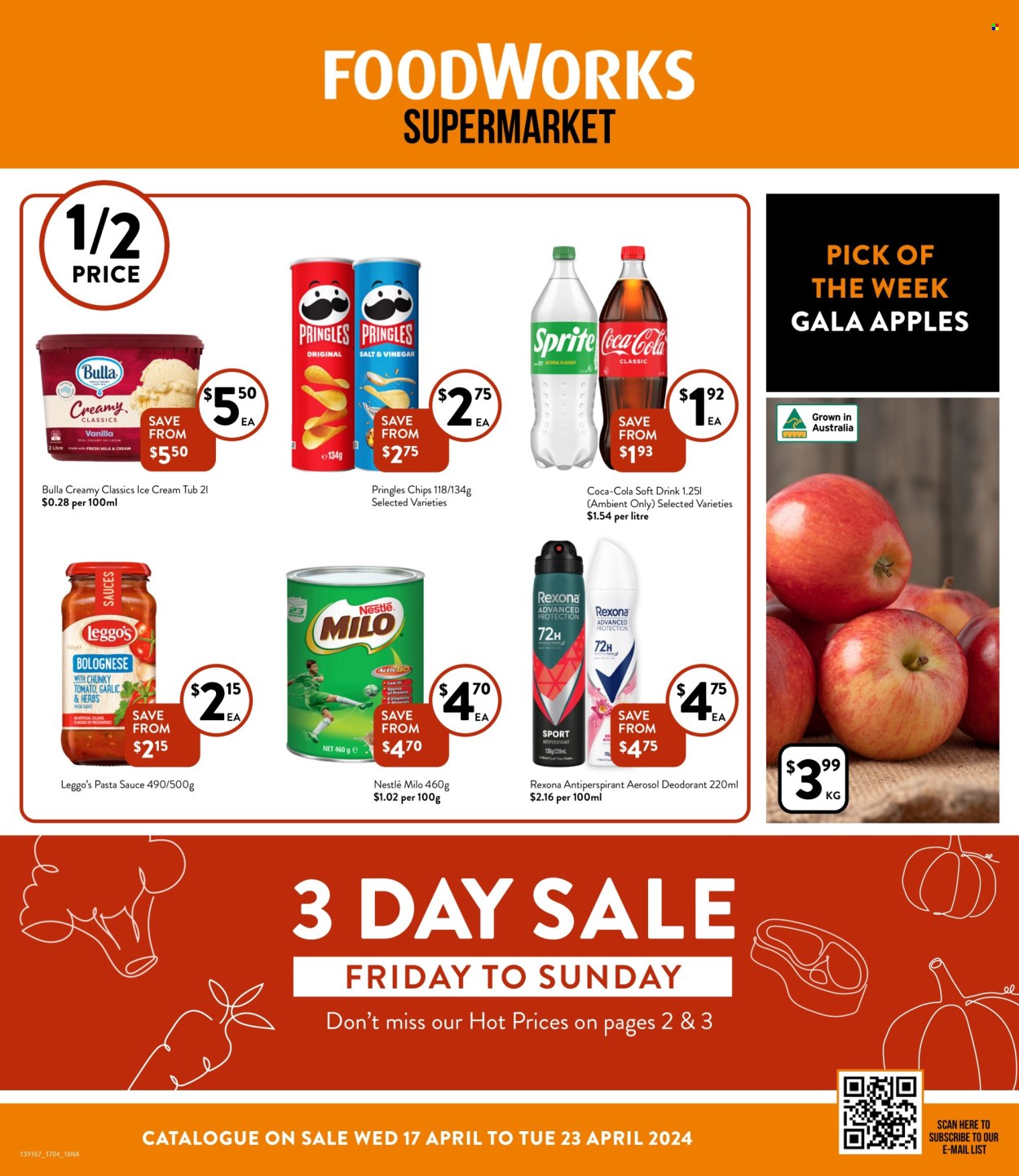 Foodworks catalogue - 17 Apr 2024 - 23 Apr 2024. Page 1