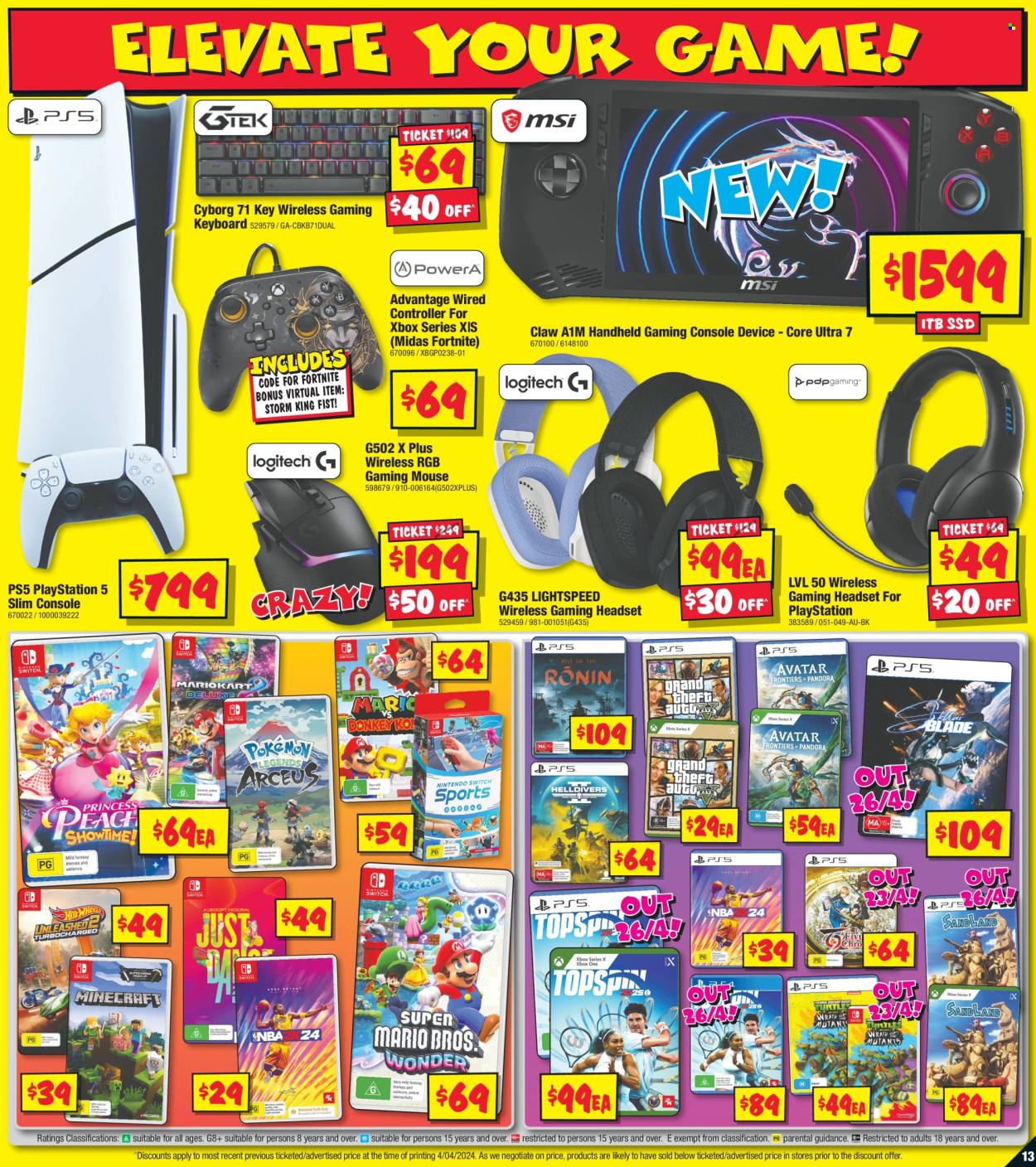 JB Hi-Fi catalogue - 18 Apr 2024 - 24 Apr 2024. Page 13