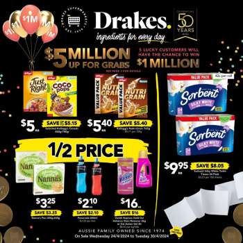 Drakes Catalogue - 24 Apr 2024 - 30 Apr 2024.