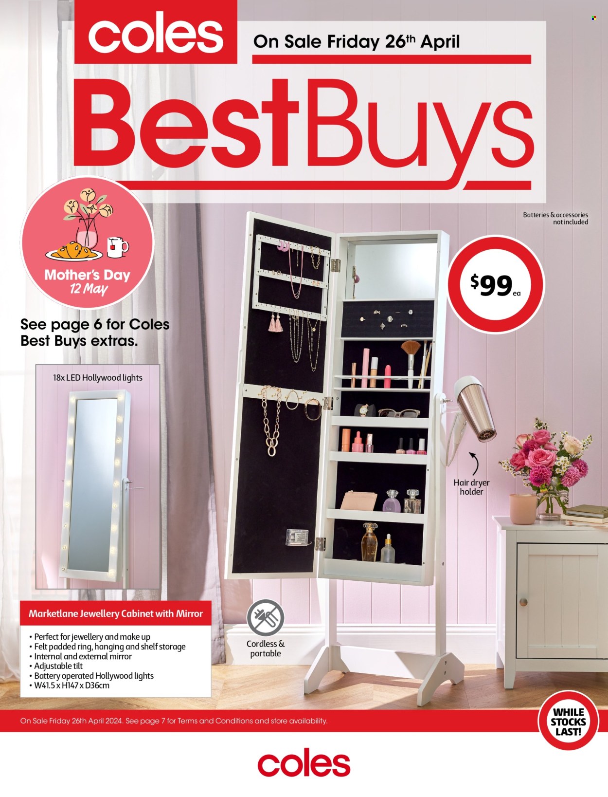 Coles catalogue - 26 Apr 2024 - 2 May 2024. Page 1