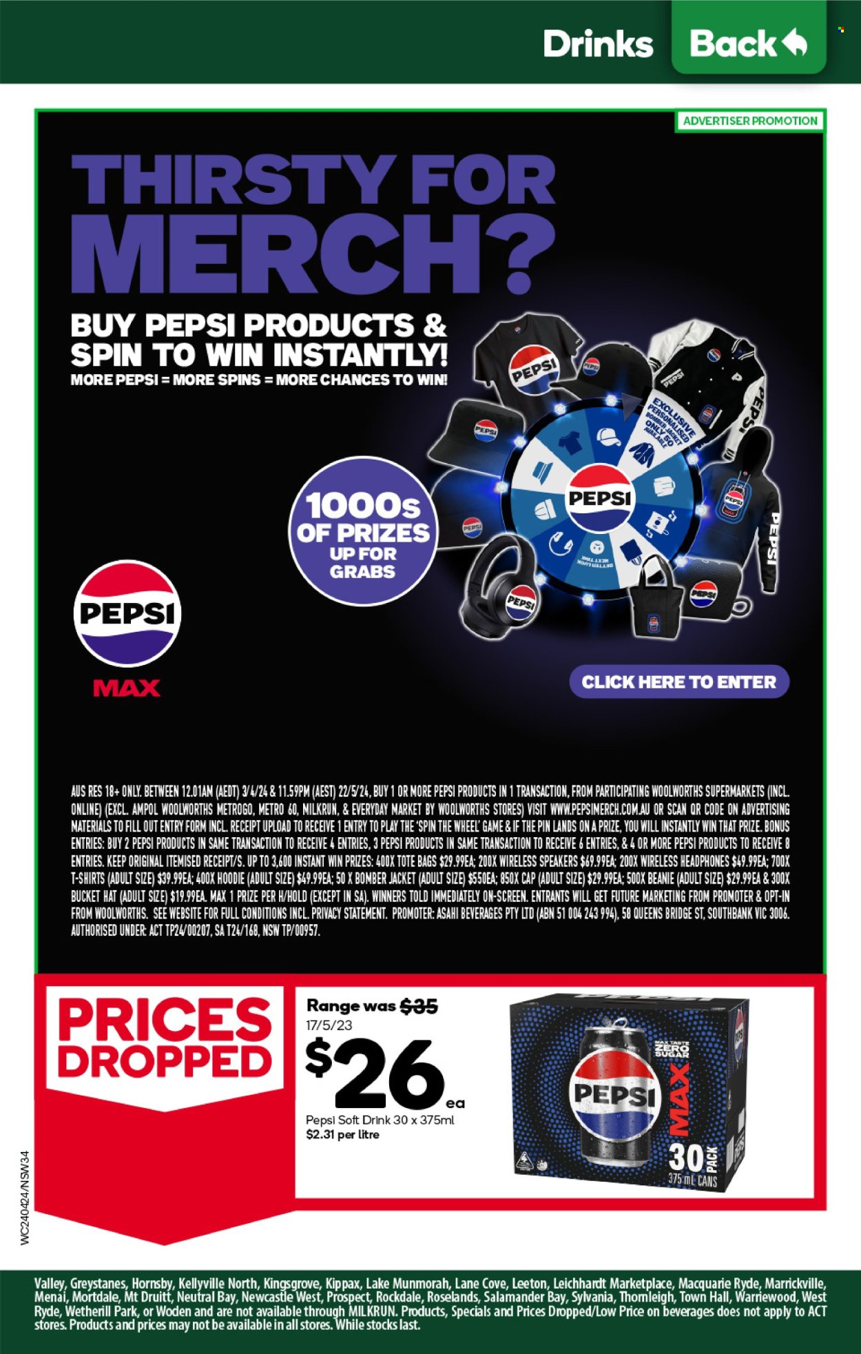 Woolworths catalogue - 24 Apr 2024 - 30 Apr 2024. Page 34